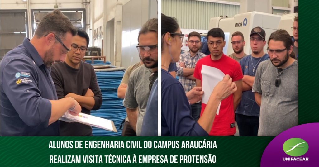 Alunos de Engenharia Civil do campus Araucária realizam visita técnica ...
